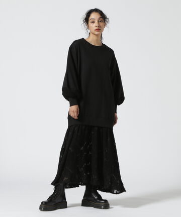AULA/アウラ/Jacquard Switch Dress