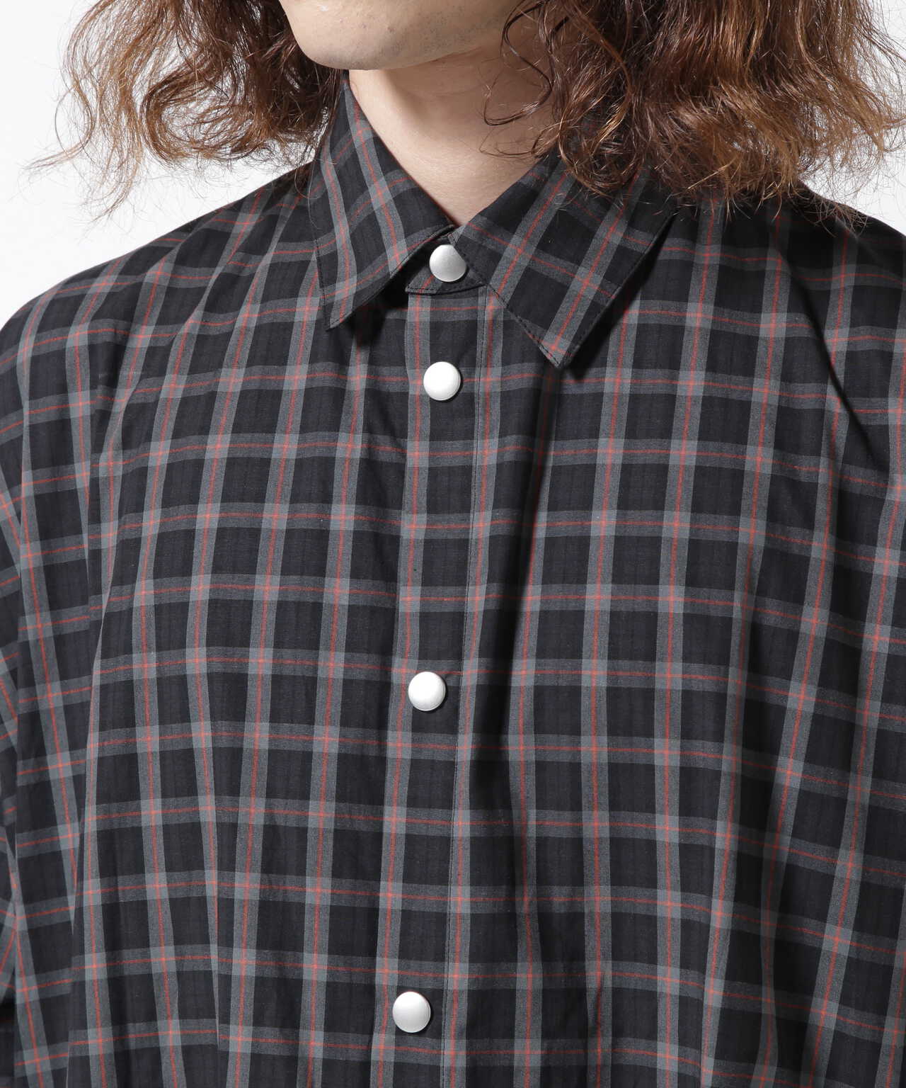 値下げ】 エーエフ・アーティファクト/919 Print Side Zip Shirts 