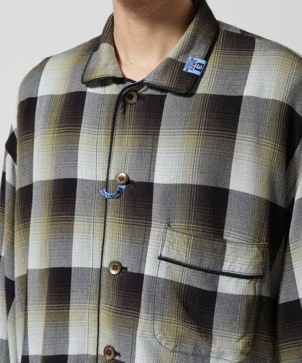 Maison MIHARAYASUHIRO/Check Pyjama Shirt