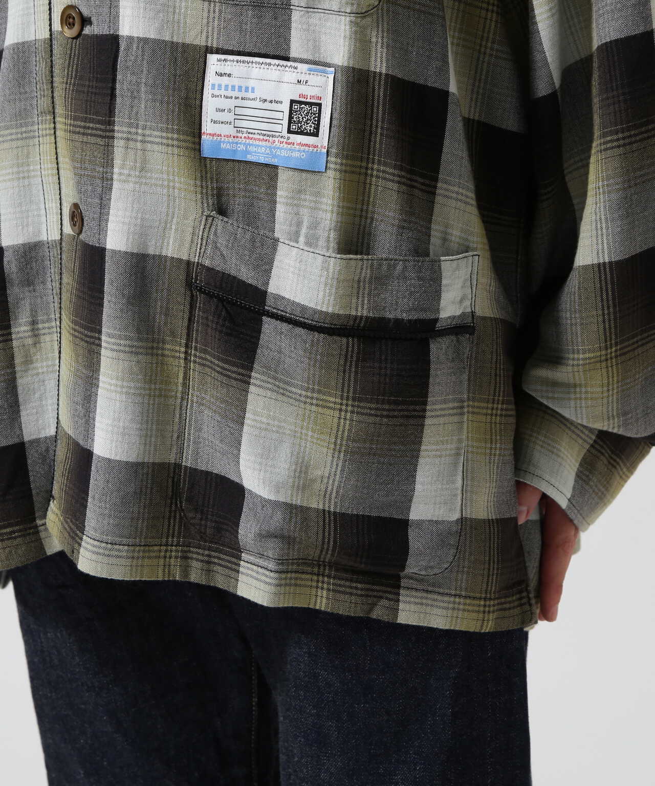 Maison MIHARAYASUHIRO/Check Pyjama Shirt | ROYAL FLASH ( ロイヤル