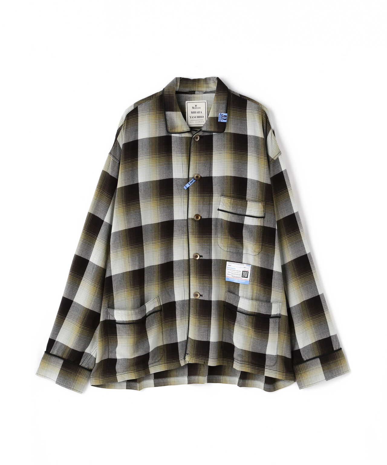 Maison MIHARAYASUHIRO/Check Pyjama Shirt | ROYAL FLASH ( ロイヤルフラッシュ ) | US  ONLINE STORE（US オンラインストア）