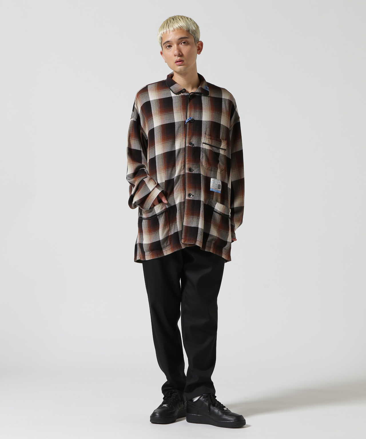 Maison MIHARAYASUHIRO/Check Pyjama Shirt | ROYAL FLASH ( ロイヤルフラッシュ ) | US  ONLINE STORE（US オンラインストア）