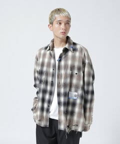 Maison MIHARAYASUHIRO/VINTAGE-LIKE CHECK SHIRT ...