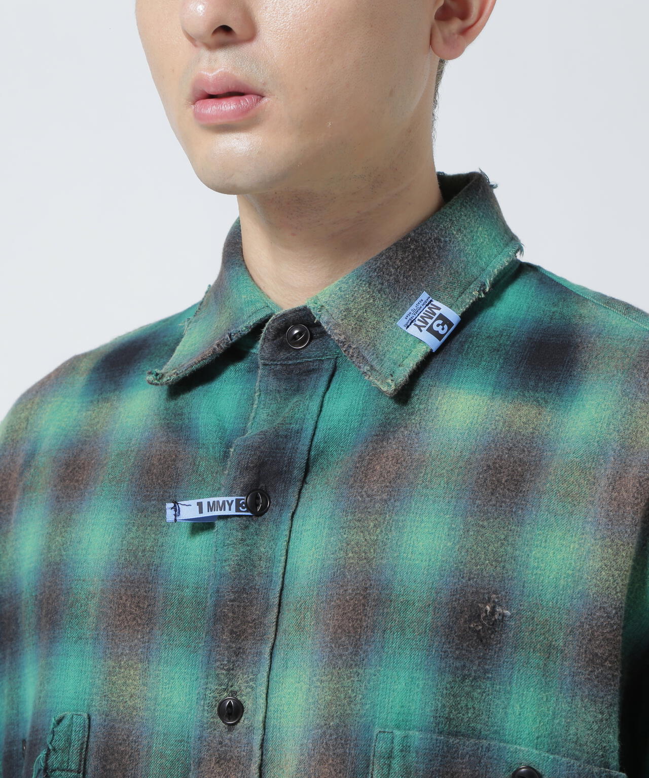 Maison MIHARAYASUHIRO/VINTAGE-LIKE CHECK SHIRT | ROYAL FLASH 