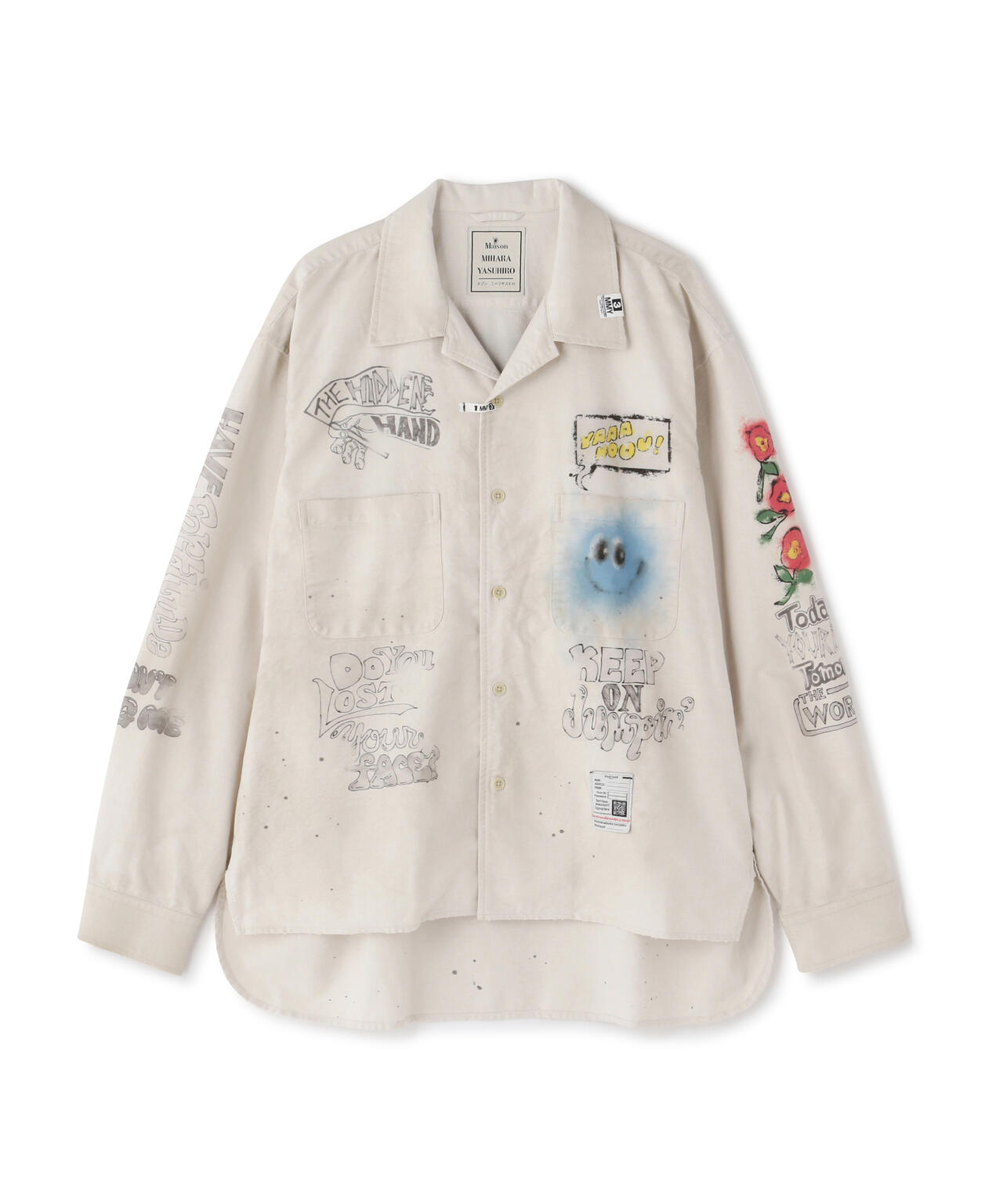 Maison MIHARAYASUHIRO/メゾン ミハラヤスヒロ/Distressed Shirt 