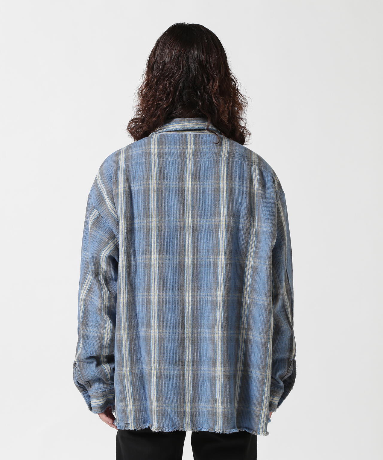 SAINT MICHAEL/セント マイケル/FRNNL SHIRT/CHECK/BUxYL | ROYAL