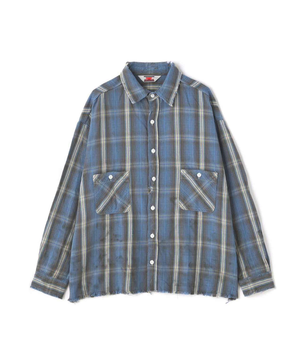 SAINT MICHAEL/セント マイケル/FRNNL SHIRT/CHECK/BUxYL | ROYAL ...