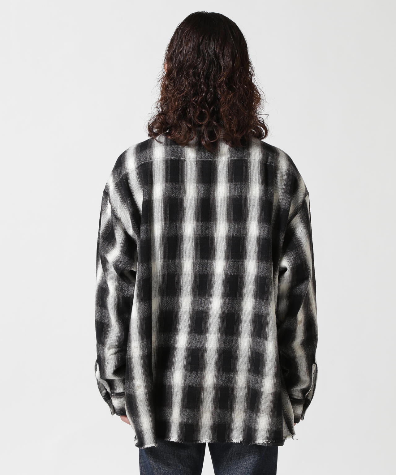 SAINT MICHAEL/セント マイケル/FRNNL SHIRT/CHECK/BKxWT | ROYAL