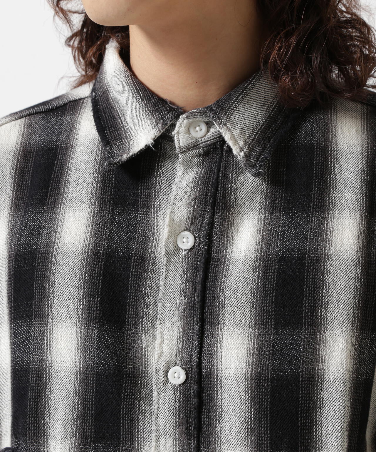 SAINT MICHAEL/セント マイケル/FRNNL SHIRT/CHECK/BKxWT | ROYAL