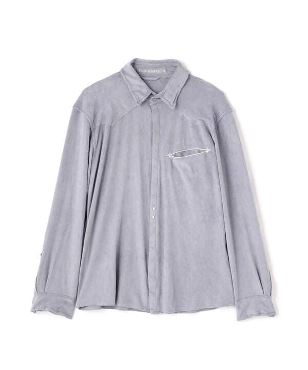 FranCisT_MOR.K.S./フランシスト モークス/ECO SUEDE WIRED HOOK SHIRT