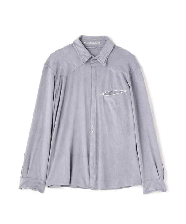 FranCisT_MOR.K.S./フランシスト モークス/FAKE SUEDE WIRED HOOK SHIRT