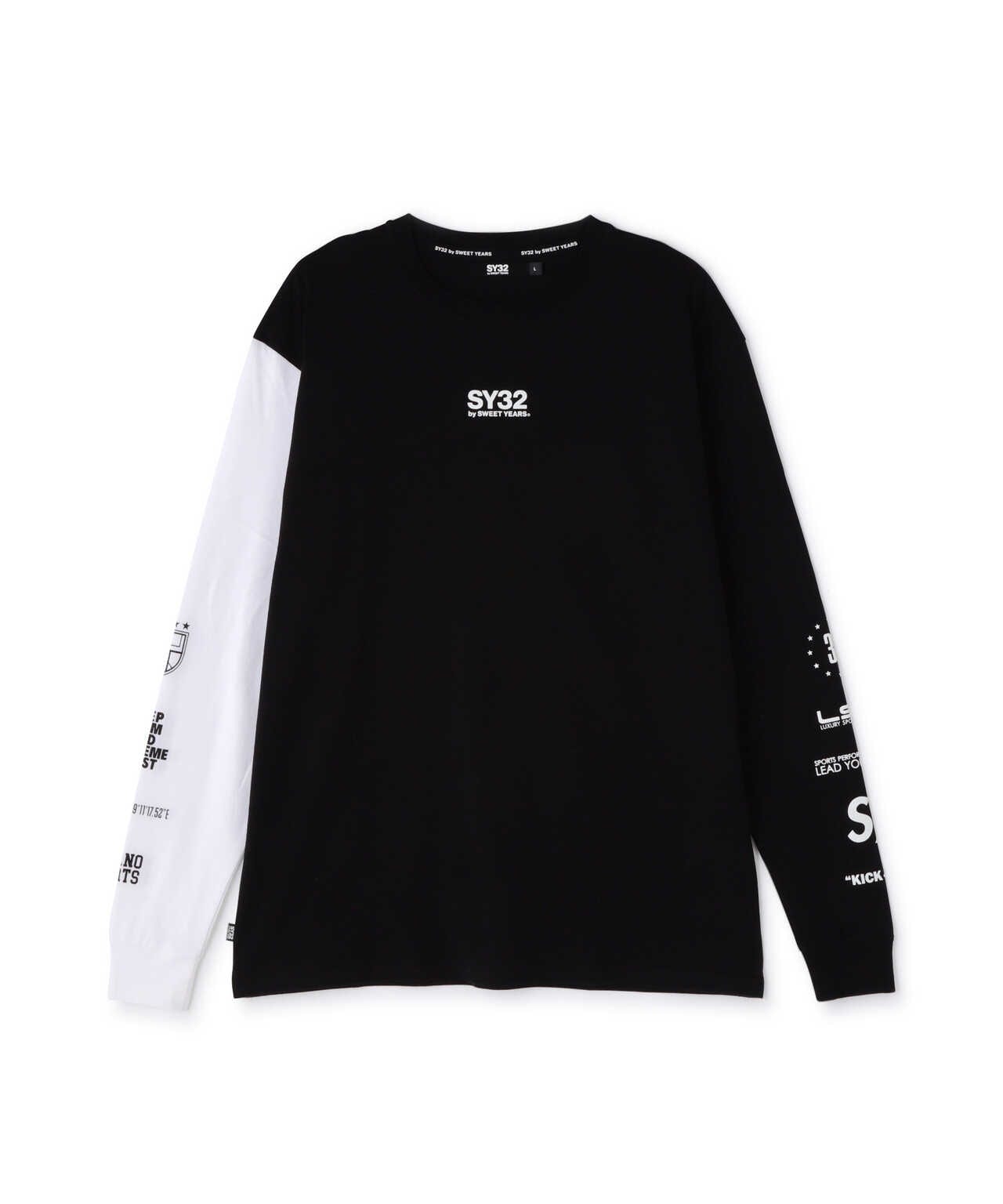 SY32 by SWEETYEARS/LOOSE SILHOUETTE MULTI LOGO 