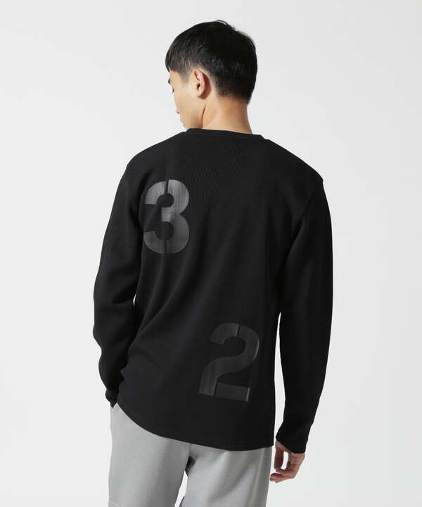 SY32 by SWEET YEARS /エスワイサーティトゥ バイ スィートイヤーズ/STENCIL LOGO L/S TEE