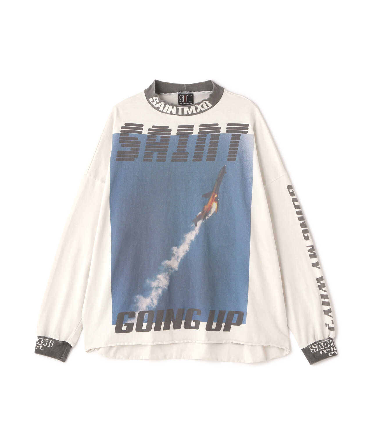 SAINT MICHAEL/セント マイケル/LS TEE/GOING/WHITE | ROYAL FLASH ...