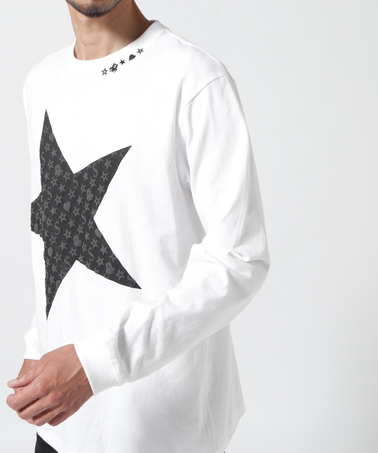 STUD MUFFIN/スタッドマフィン/☆star モノグラムフォーム ロングスリーブTシャツ | ROYAL FLASH ( ロイヤルフラッシュ  ) | US ONLINE STORE（US オンラインストア）