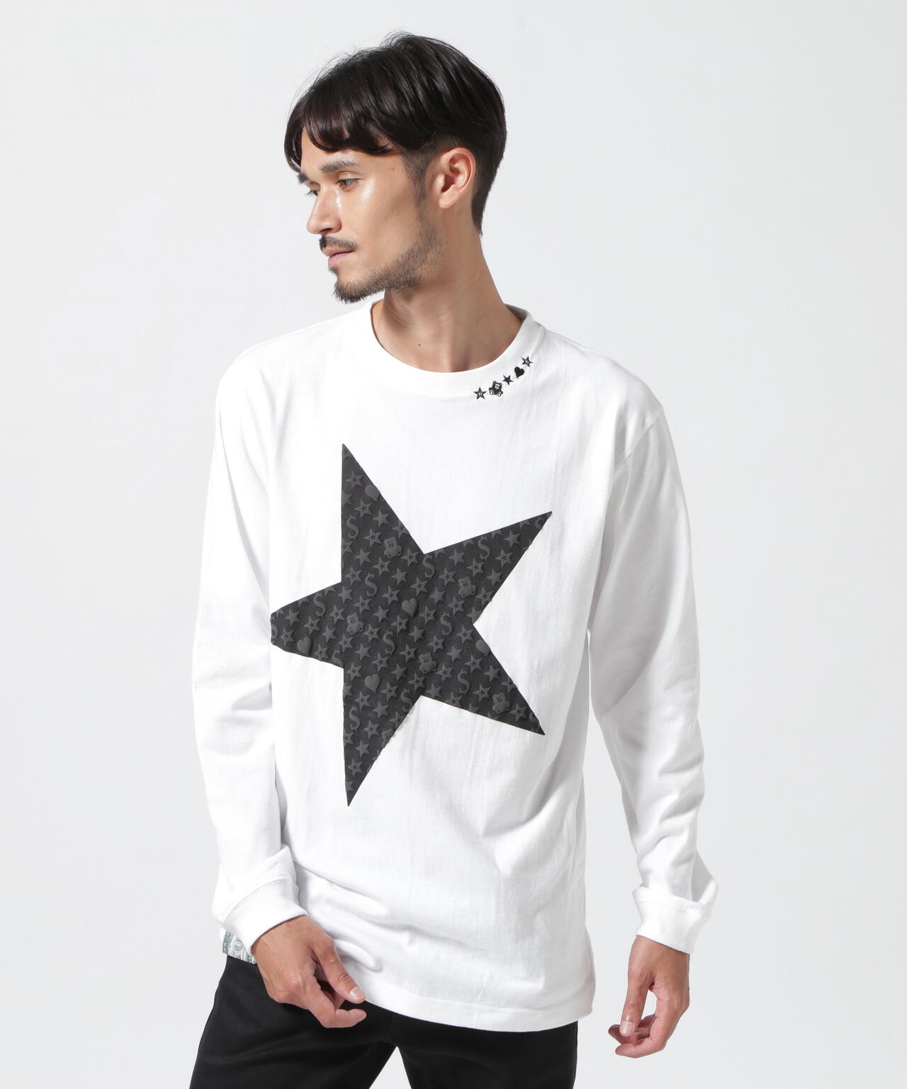 STUD MUFFIN/スタッドマフィン/☆star モノグラムフォーム ロングスリーブTシャツ | ROYAL FLASH ( ロイヤルフラッシュ  ) | US ONLINE STORE（US オンラインストア）