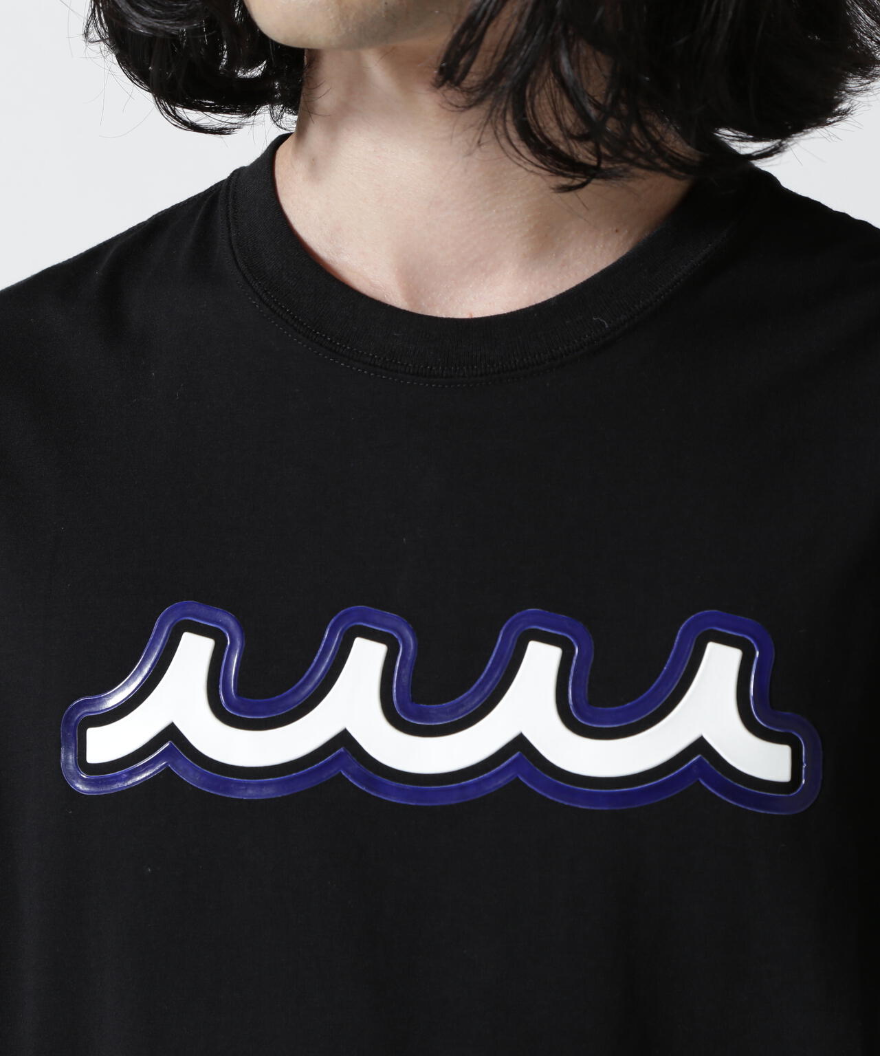 muta MARINE/ムータ マリン/Wave LONG Sleeve Tee | ROYAL FLASH