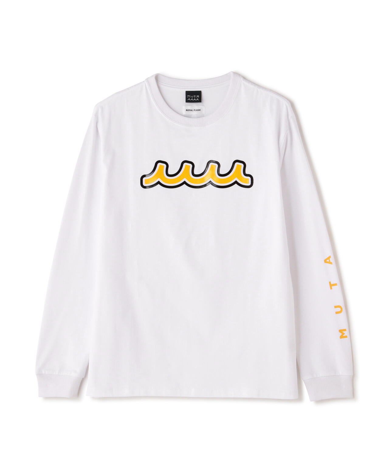 muta MARINE/ムータ マリン/Wave LONG Sleeve Tee | ROYAL FLASH