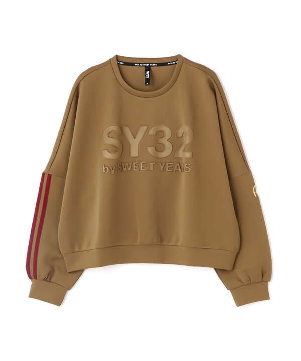 SY32 by SWEET YEARS /エスワイサーティトゥ バイ スィートイヤーズ/DOUBLE KNIT EMBOSS PULLOVE