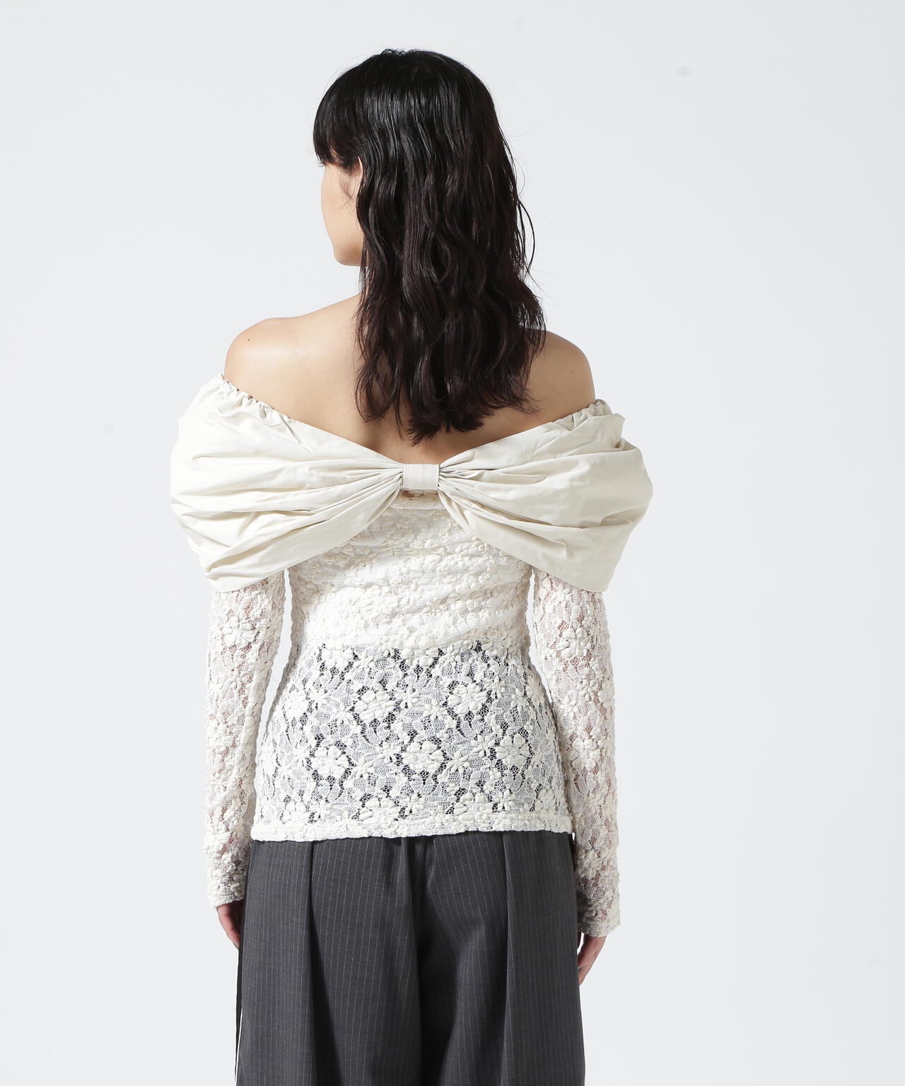 PRANK PROJECT/プランクプロジェクト/Off Shoulder Ribbon Top | ROYAL ...