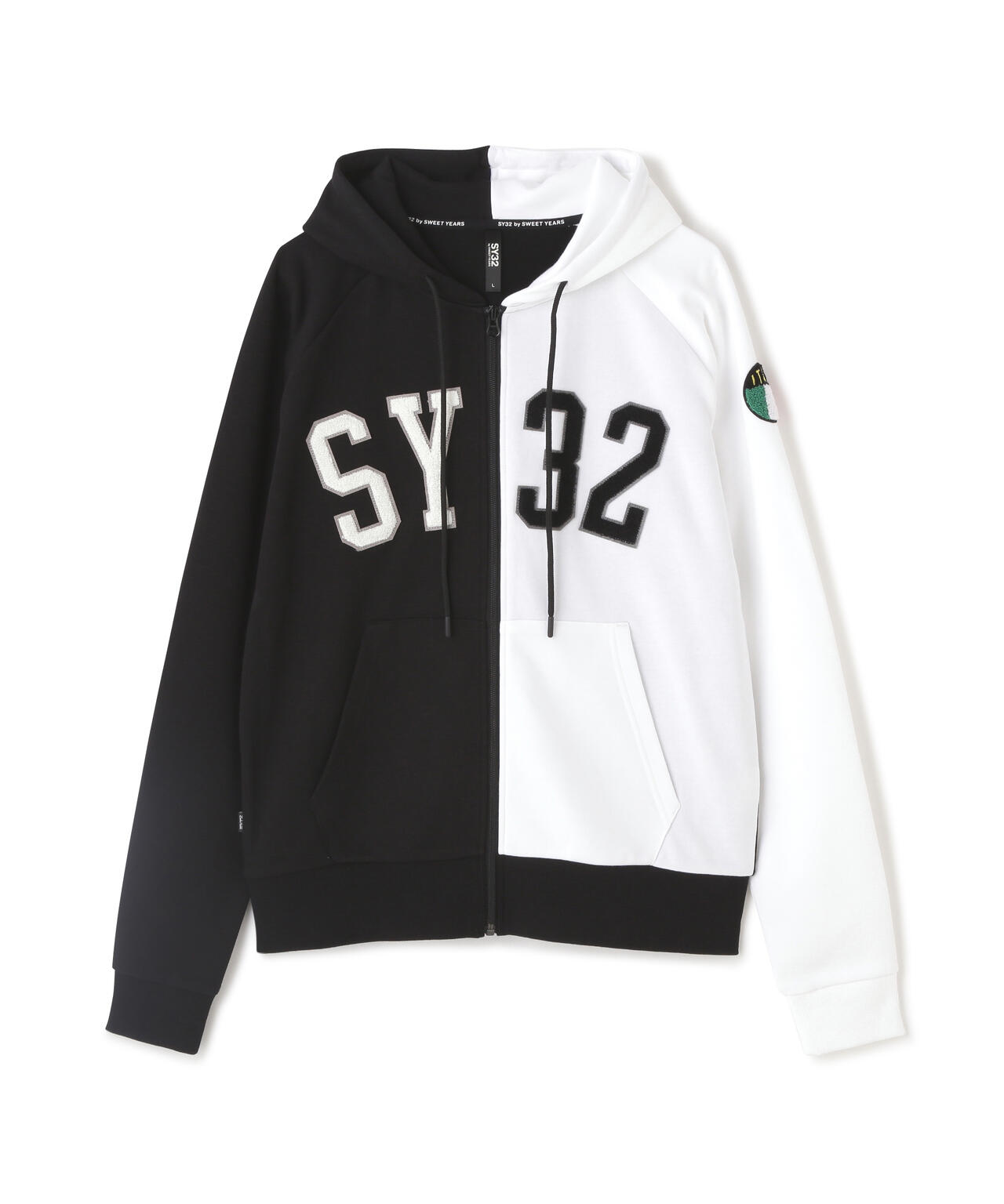 SY32 by SWEET YEARS/エスワイサーティトゥ バイ スィートイヤーズ/SAGARA WAPEEN ZIP HOODIE