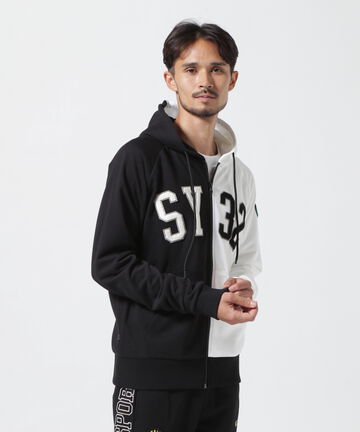 SY32 by SWEET YEARS/エスワイサーティトゥ バイ スィートイヤーズ/SAGARA WAPEEN ZIP HOODIE