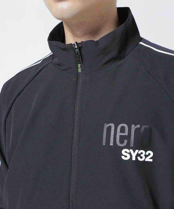 SY32 by SWEET YEARS /NERO LINE TAPE WOVEN WIND JKT