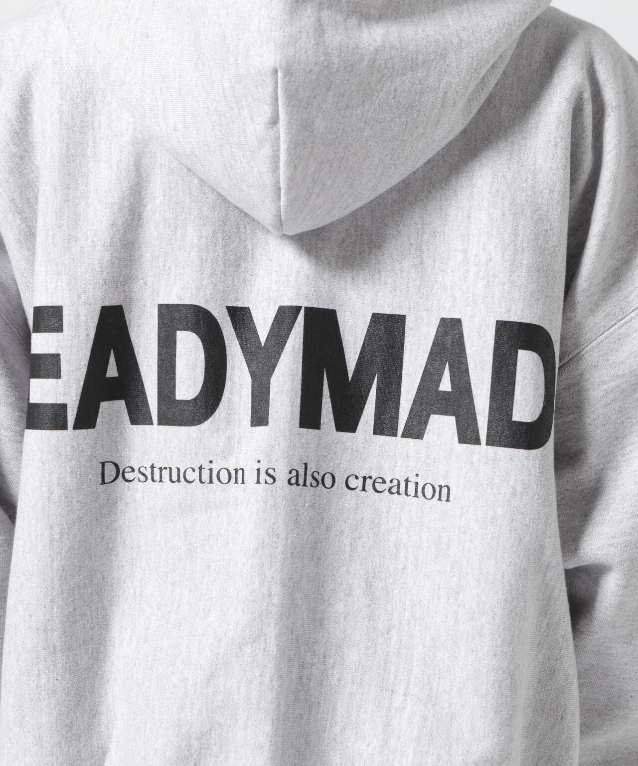 HOODIESMILE灰L【READYMADE】HOODIE SMILE／新品タグ付／送料込