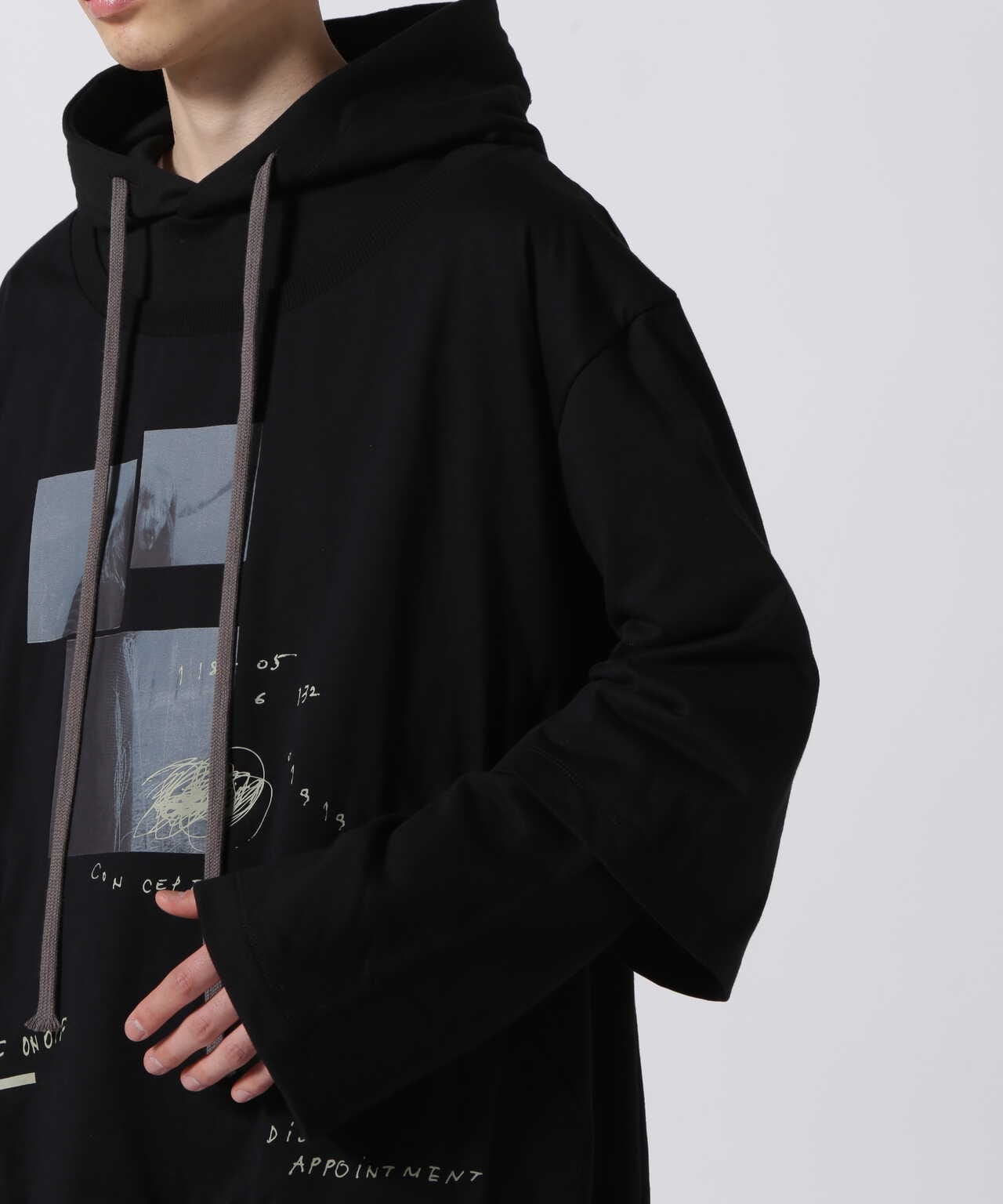 A.F ARTEFACT/Type B Layered Sweat Hoodie | ROYAL FLASH ( ロイヤル