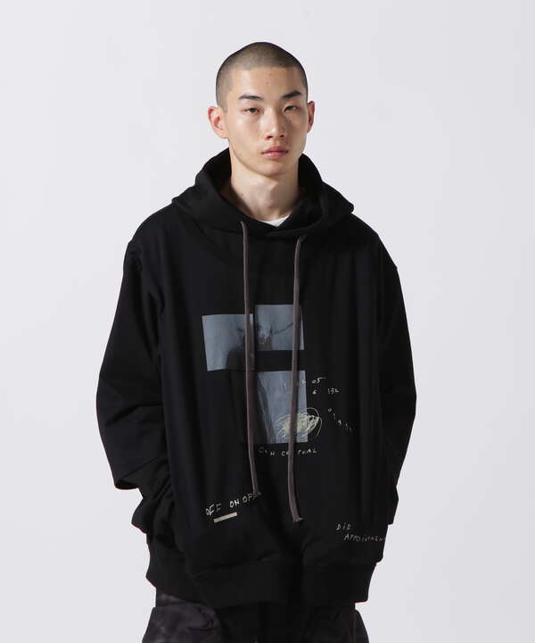 A.F ARTEFACT LAYERED HOODIE JACKETmasnadaD