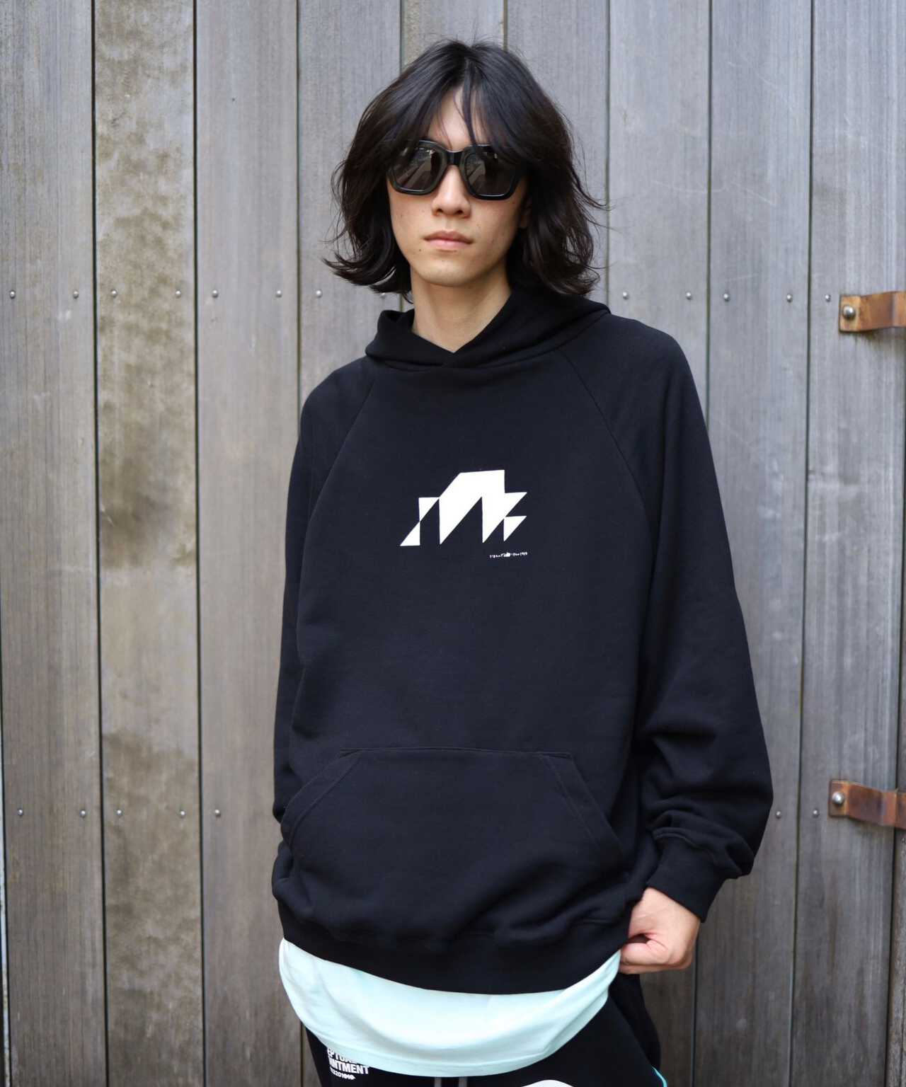 A.F ARTEFACT/919 Midium Weight Sweat Hoodie | ROYAL FLASH