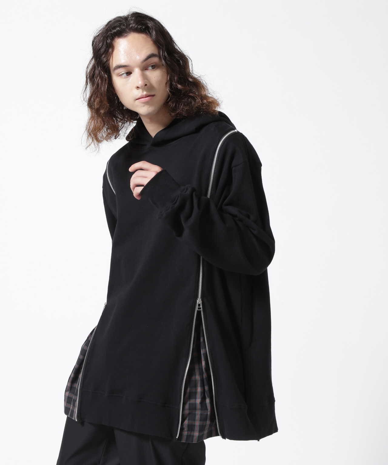 A.F ARTEFACT/エーエフ・アーティファクト/Combi Sweat Zip Pullover