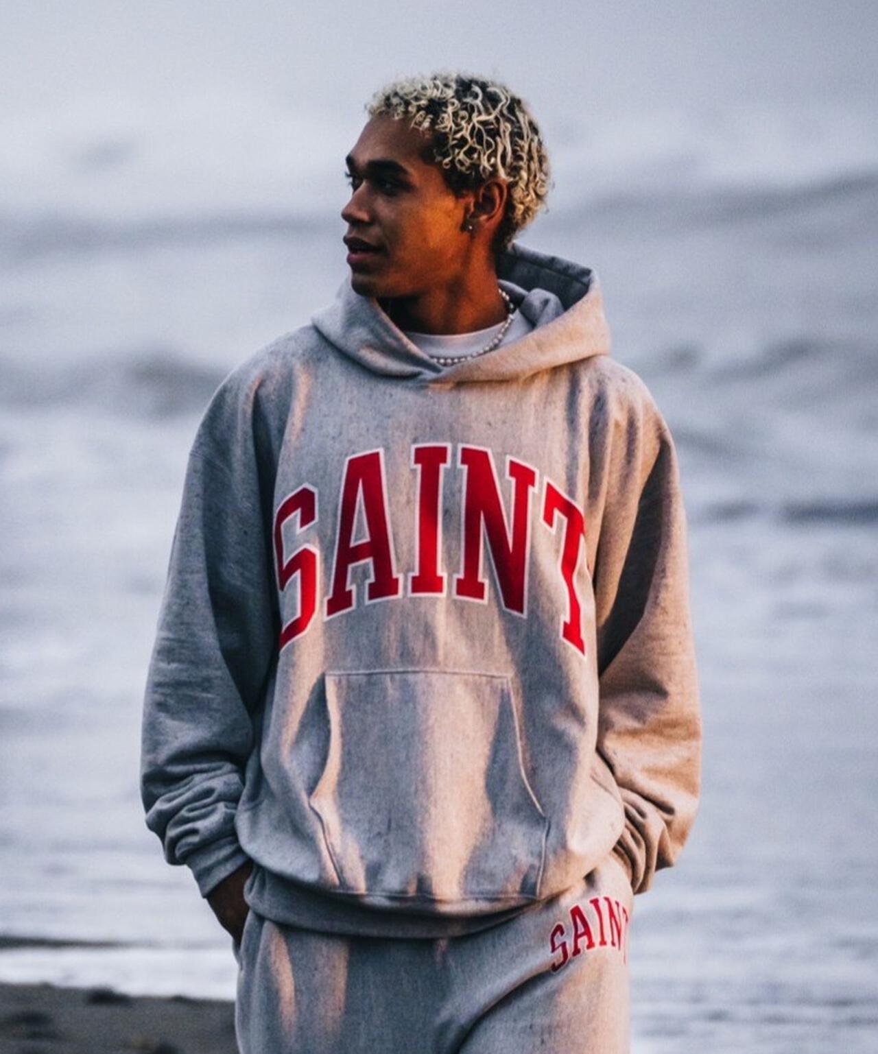 SAINT MICHAEL/セント マイケル/HOODIE/ARCH SAINT/GRAY | ROYAL FLASH ...