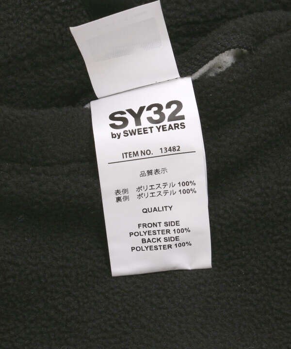 SY32 by SWEET YEARS/エスワイサーティトゥ バイ スィートイヤーズ/REVERSIBLE FLEECE ZIP HOOD