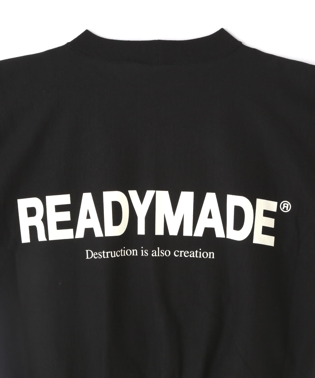 READYMADE/レディーメイド/MOCK NECK SWEAT BLACK/SMILE | ROYAL FLASH ...