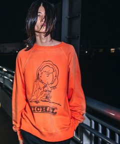 SAINT MICHAEL/セント マイケル/CRW N SWT/MICHAEL/ORANGE | ROYAL