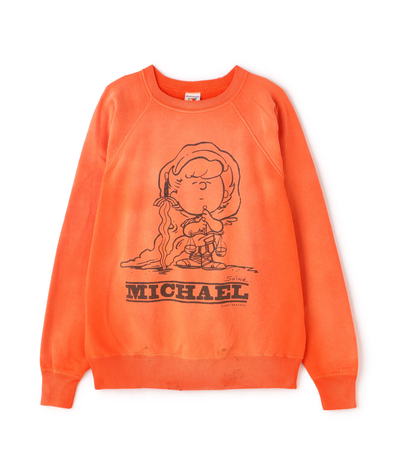 SAINT MICHAEL/セント マイケル/CRW N SWT/MICHAEL/ORANGE | ROYAL