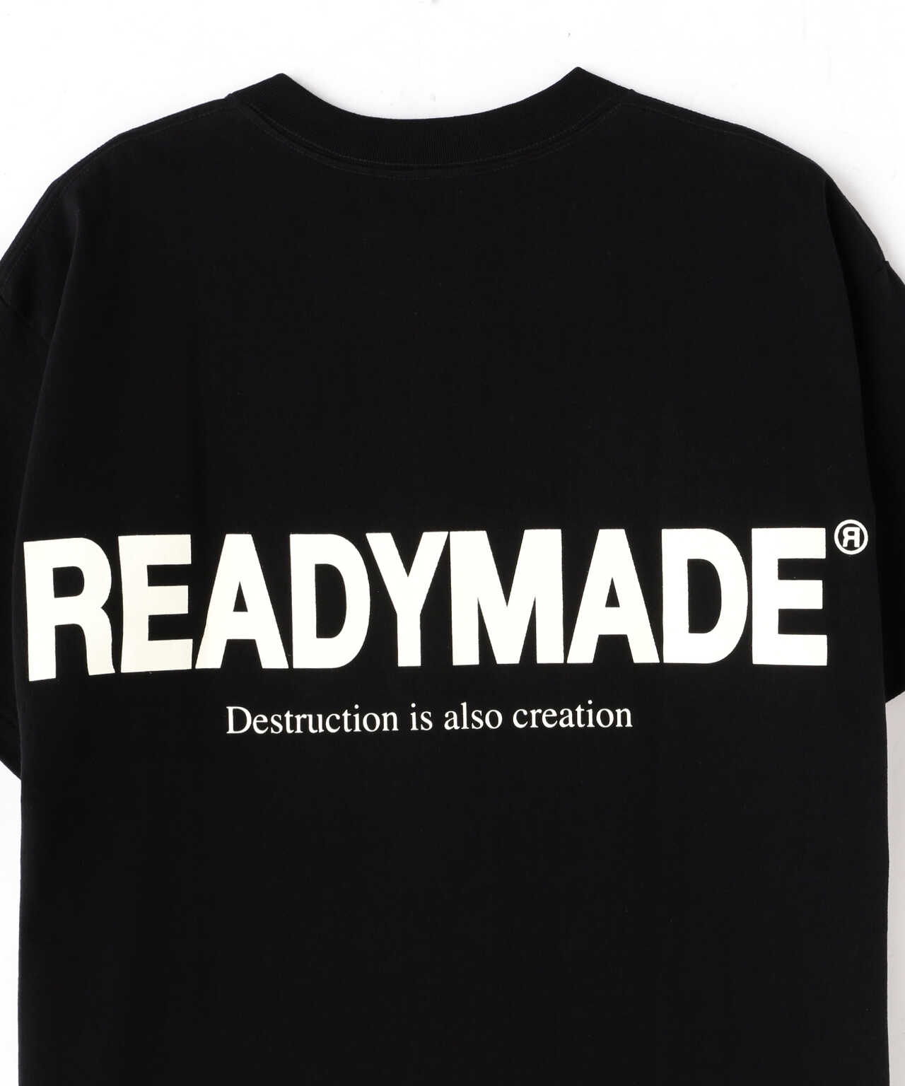 READYMADE レディメイド SS T-SHIRT SMILE / BLK-