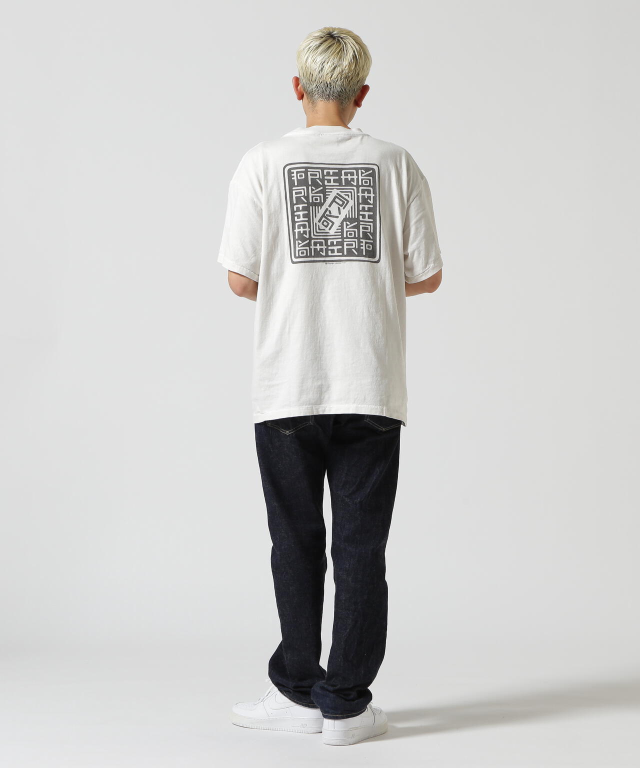 SAINT MICHAEL/RK×セント マイケル/SS TEE/WITHOUT FEAR/WH | ROYAL 