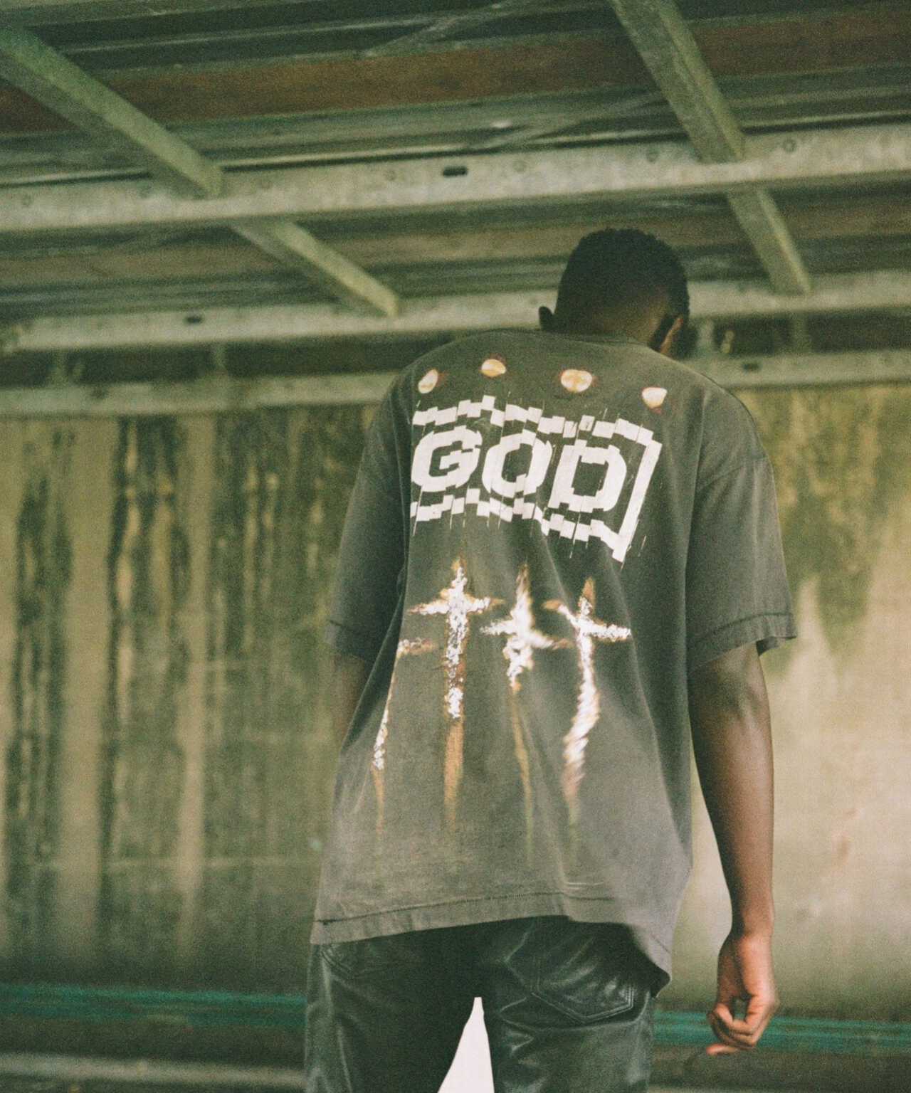 XXL saint mxxxxxx FORSOMEONE GOD Tee