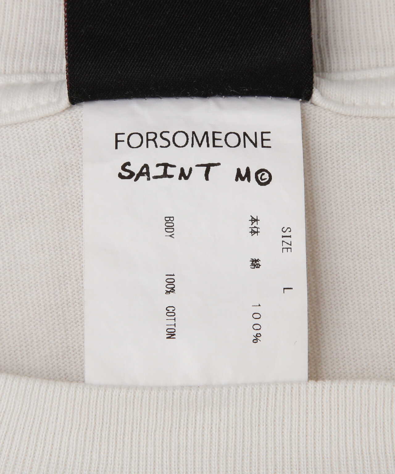 SAINT Michael FORSOMEONE FS_SS T-SHIRT | chidori.co