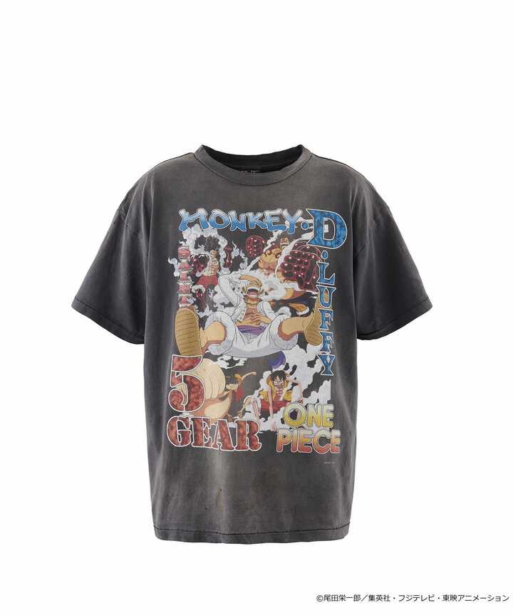 【M】SAINT MICHAEL ONE PIECE Tシャツ ワンピースアニメTシャツ