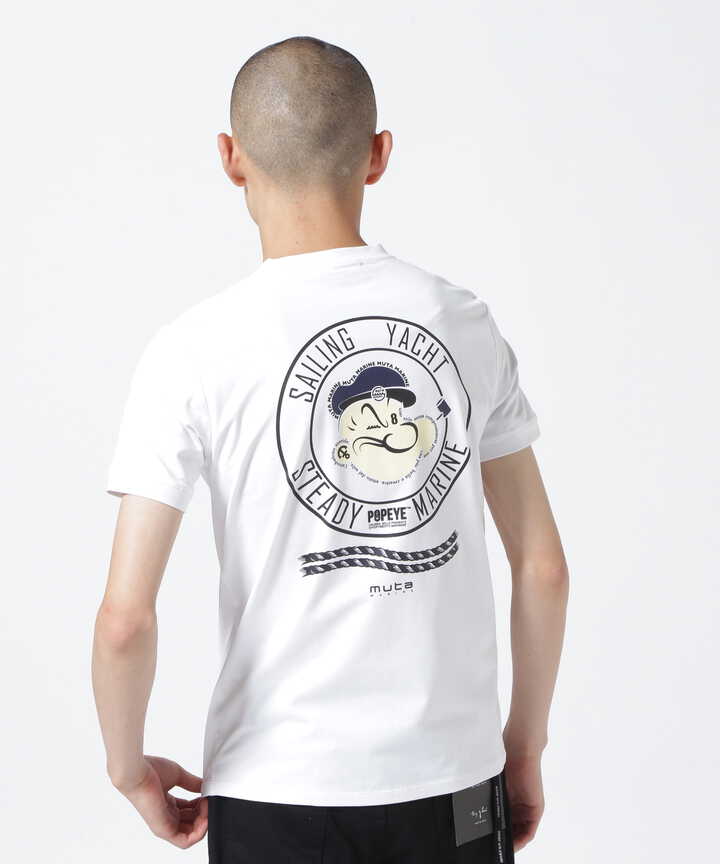 muta MARINE/ムータ マリン/POPEYE meets muta MARINE STEADY Tシャツ