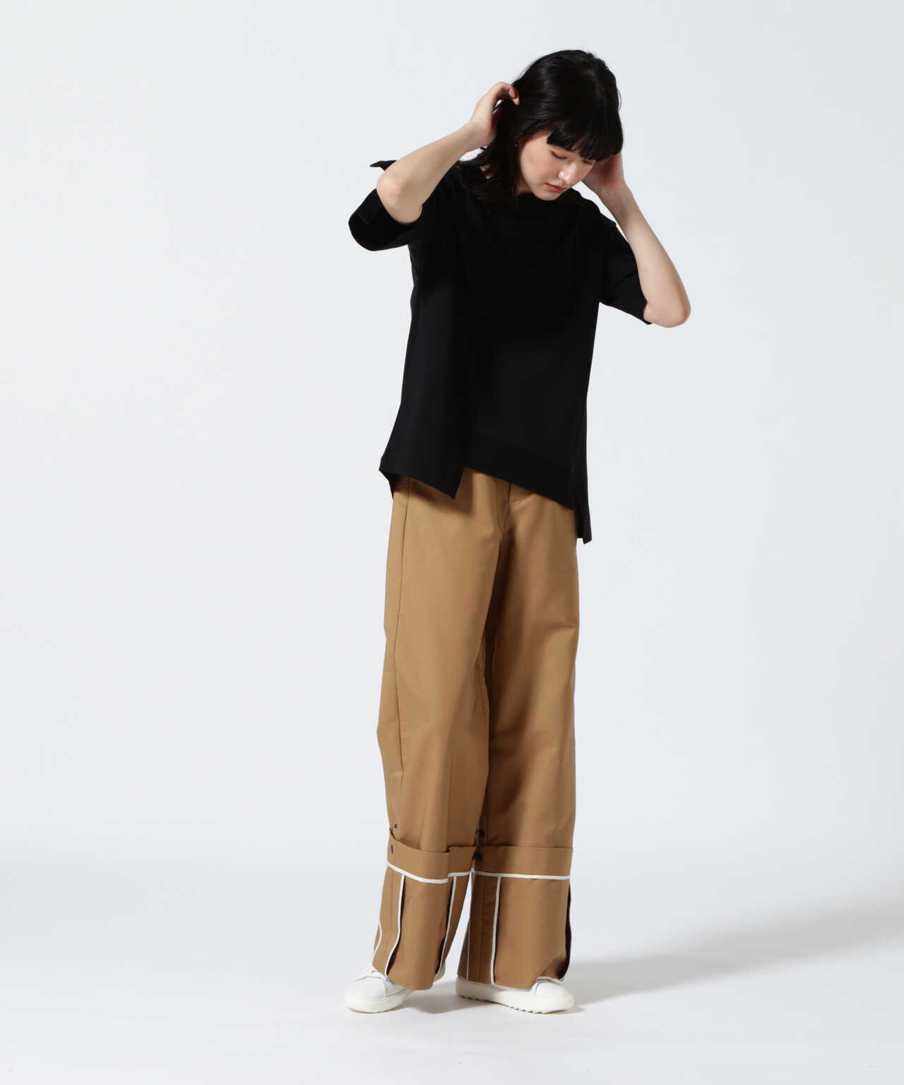 AULA AILA/アウラアイラ/LAYERED ASYMMETRY T-SHIRT | ROYAL FLASH