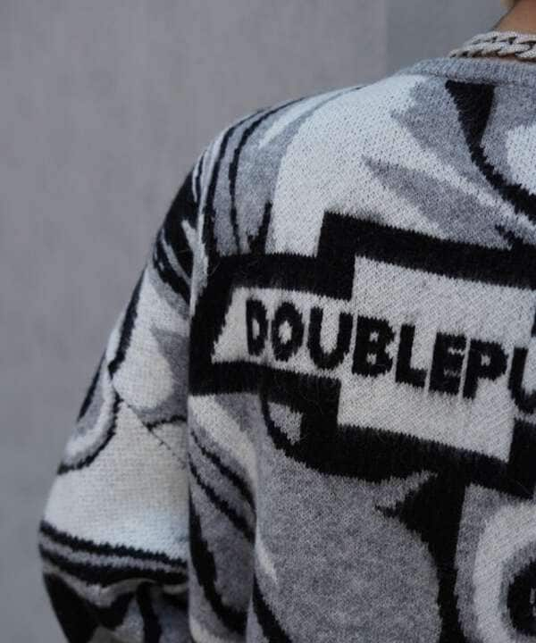 TAIN DOUBLE PUSH/ENTERPRISE MARBLE KNIT CREW