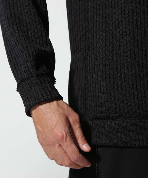 FranCisT_MOR.K.S./フランシスト モークス/STRIPE CORD KNIT PULLOVER