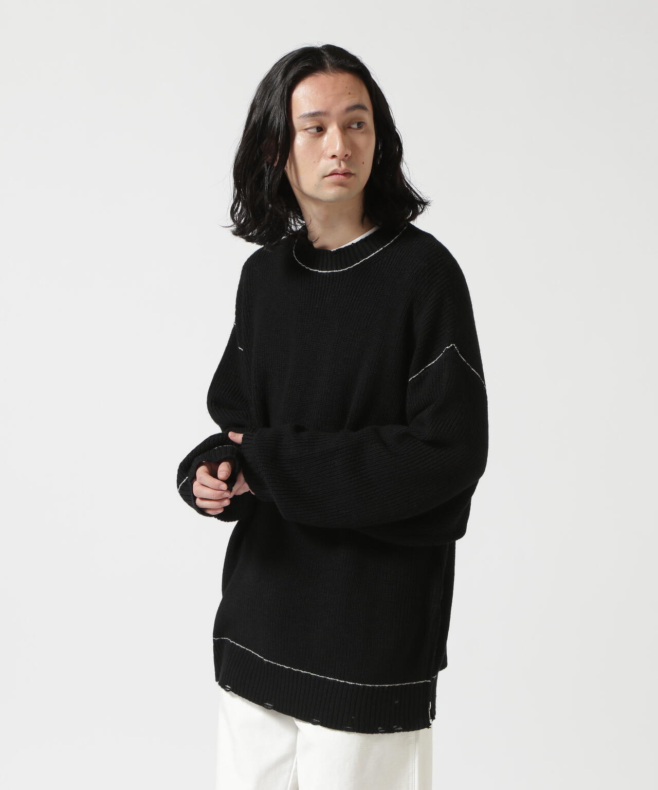 GEN_DAI/ゲンダイ/DAMEGE KNIT