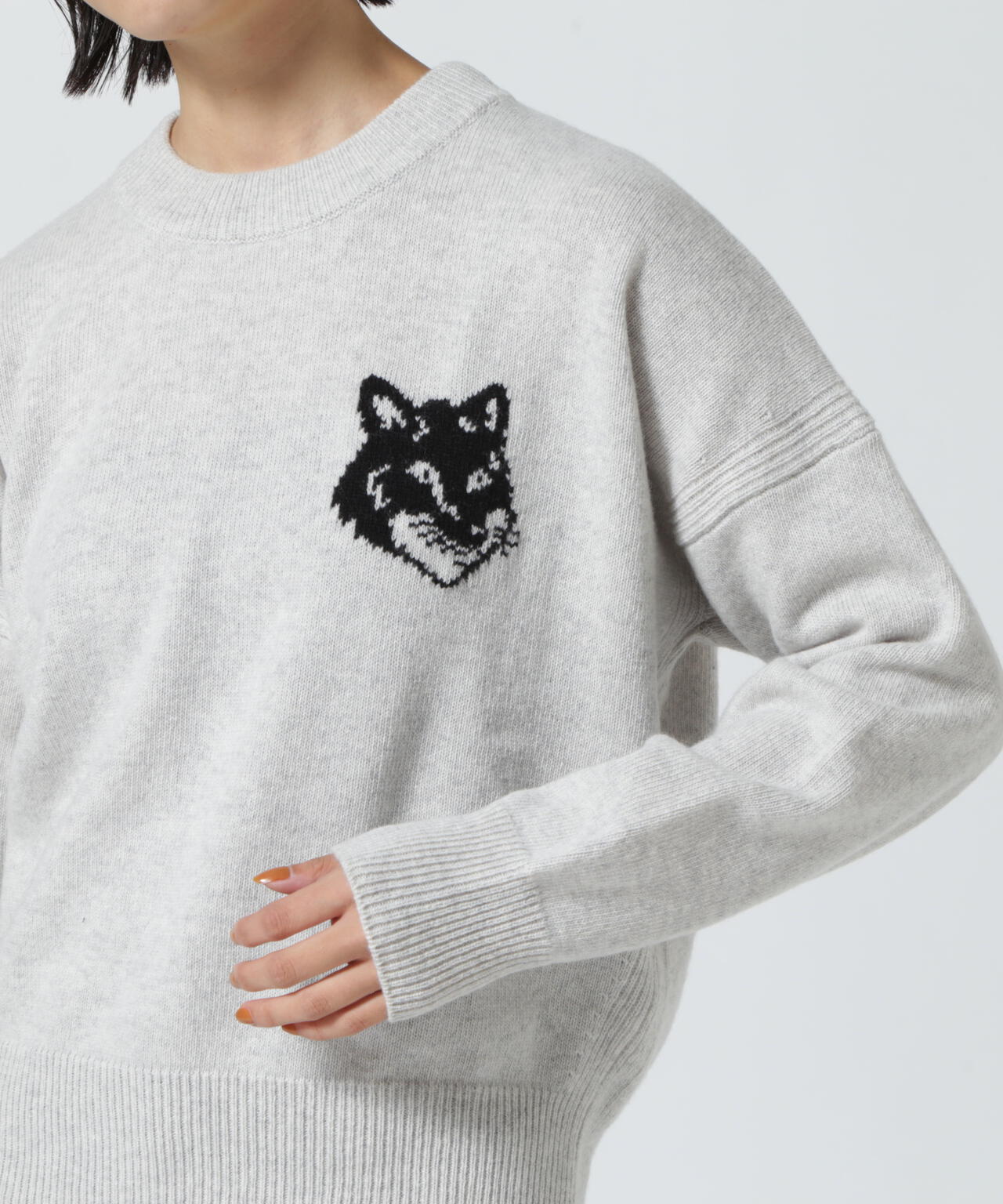 Maison Kitsune メゾン　キツネ　ニット　セーター使用感の少ない美品です