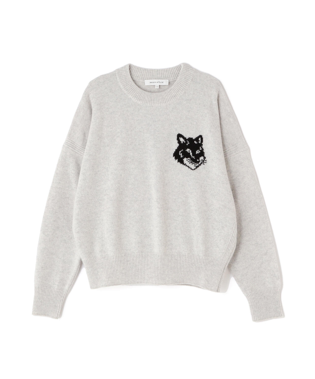 MAISON KITSUNE/メゾン キツネ/ォックスヘッド インターシャ コンフォートニット/LW00815KT1063-H120 | ROYAL  FLASH ( ロイヤルフラッシュ ) | US ONLINE STORE（US オンラインストア）