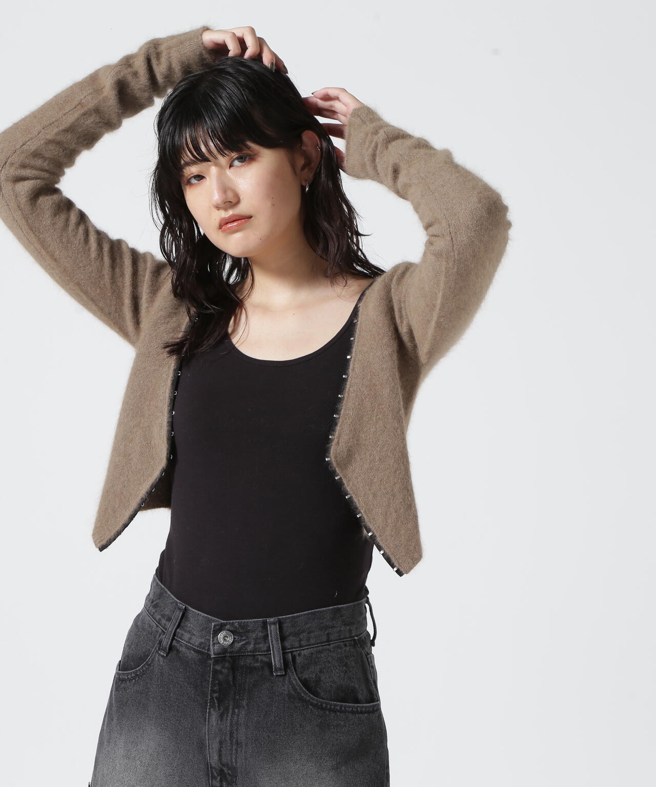 PRANK PROJECT/プランクプロジェクト/Raccoon Short Cardigan | ROYAL ...